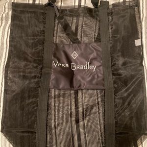 Black Vera Bradley Mesh Tote